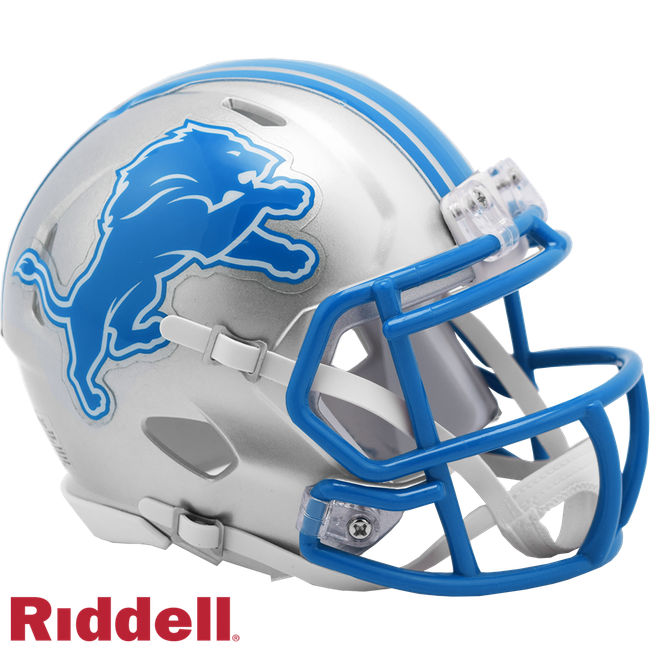 Detroit Lions Helmet Riddell Replica Mini Speed Style 2024