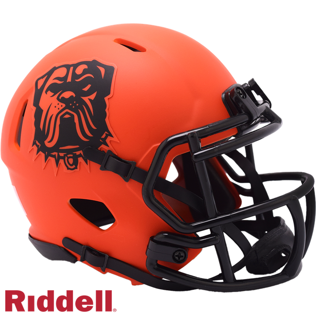 Cleveland Browns Helmet Riddell Replica Mini Speed Style Rave Alternate