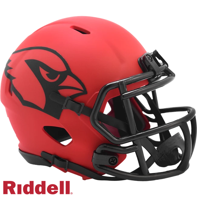 Arizona Cardinals Helmet Riddell Replica Mini Speed Style Rave Alternate