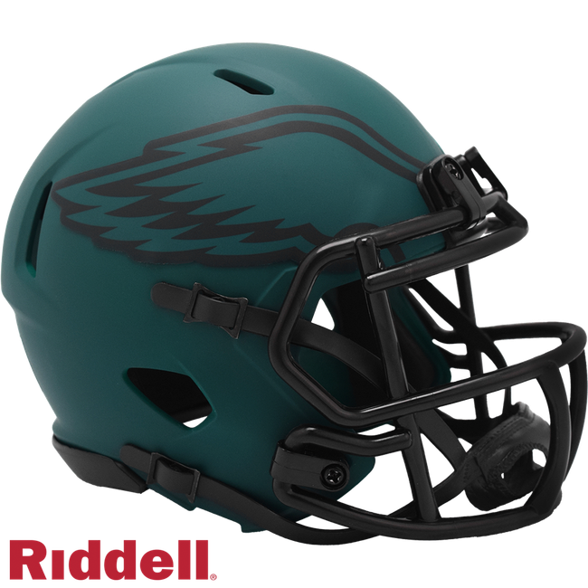 Philadelphia Eagles Helmet Riddell Replica Mini Speed Style Rave Alternate