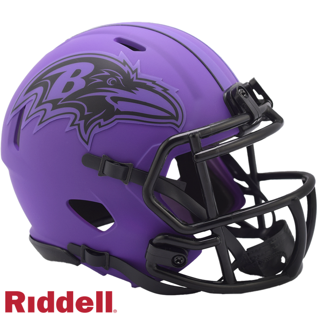 Baltimore Ravens Helmet Riddell Replica Mini Speed Style Rave Alternate