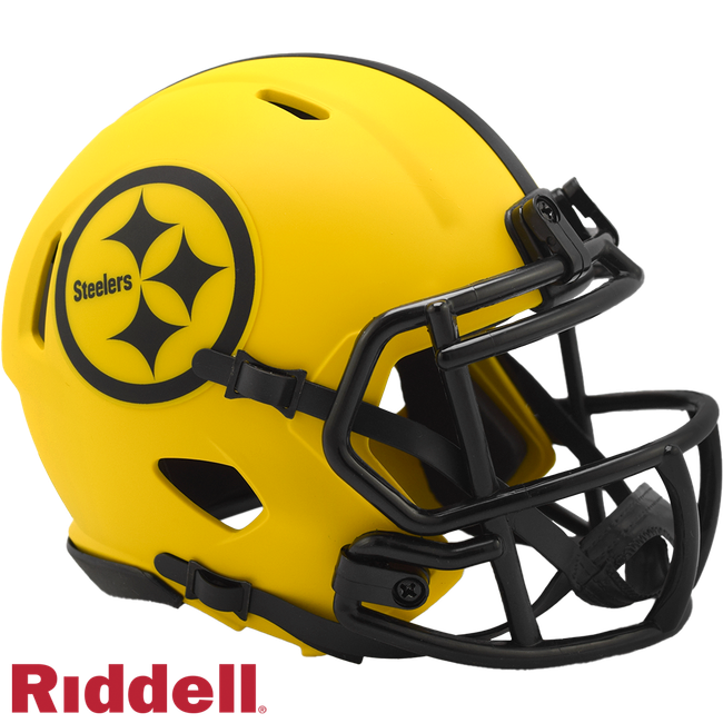Pittsburgh Steelers Helmet Riddell Replica Mini Speed Style Rave Alternate
