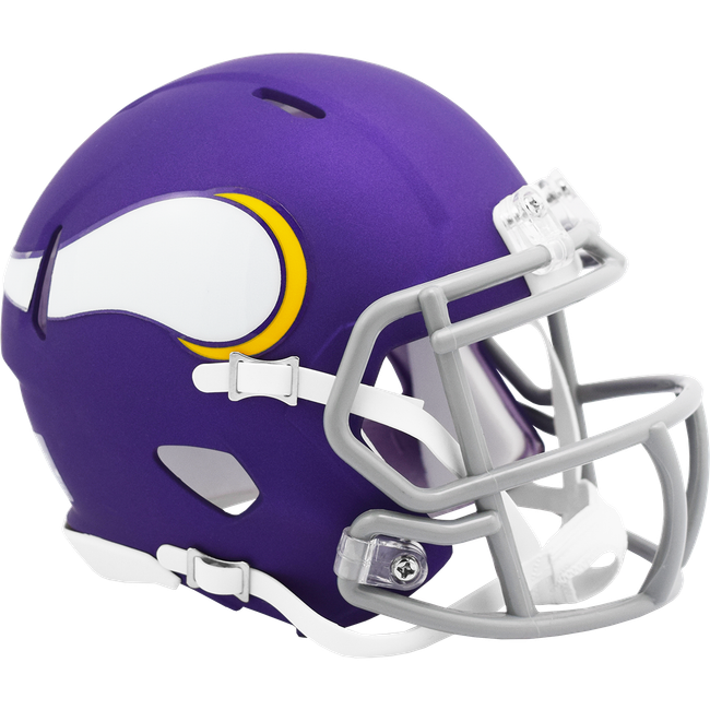 Minnesota Vikings Helmet Riddell Replica Mini Speed Style On-Field Alternate 2023 Tribute Classic