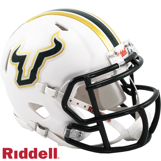 South Florida Bulls Helmet Riddell Replica Mini Speed Style
