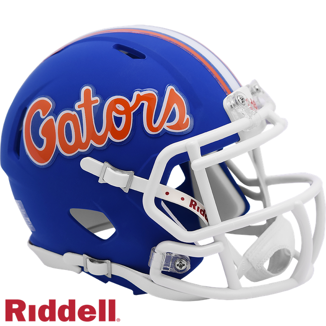 Florida Gators Helmet Riddell Replica Mini Speed Style Blue