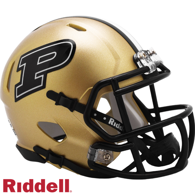 Purdue Boilermakers Helmet Riddell Replica Mini Speed Style