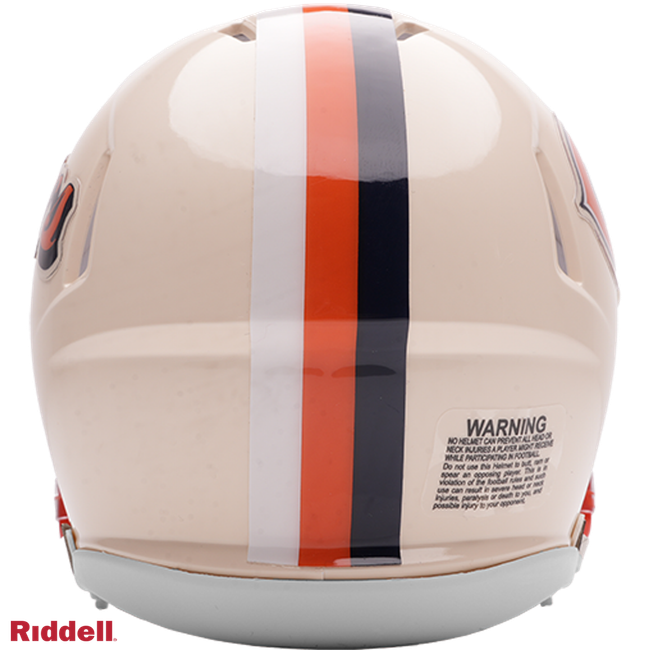 Chicago Bears Helmet Riddell Replica Mini Speed Style Retro Collection