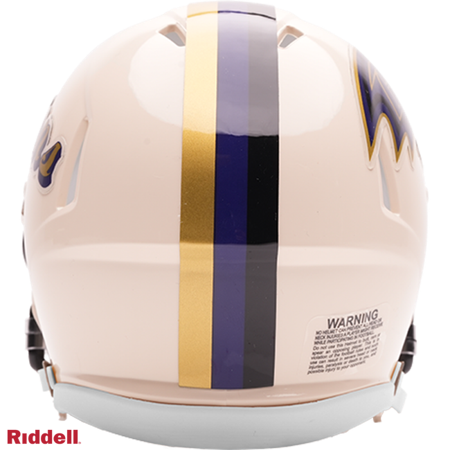Baltimore Ravens Helmet Riddell Replica Mini Speed Style Retro Collection