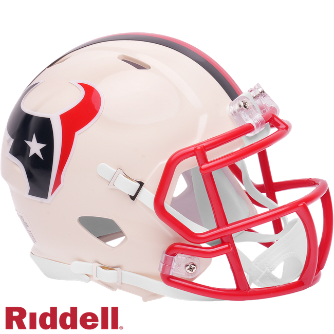 Houston Texans Helmet Riddell Replica Mini Speed Style Retro Collection