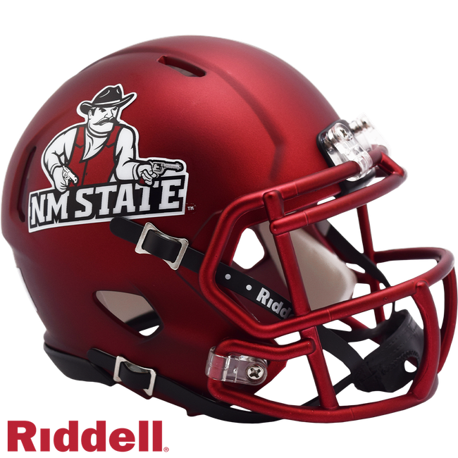 New Mexico State Aggies Helmet Riddell Replica Mini Speed Style