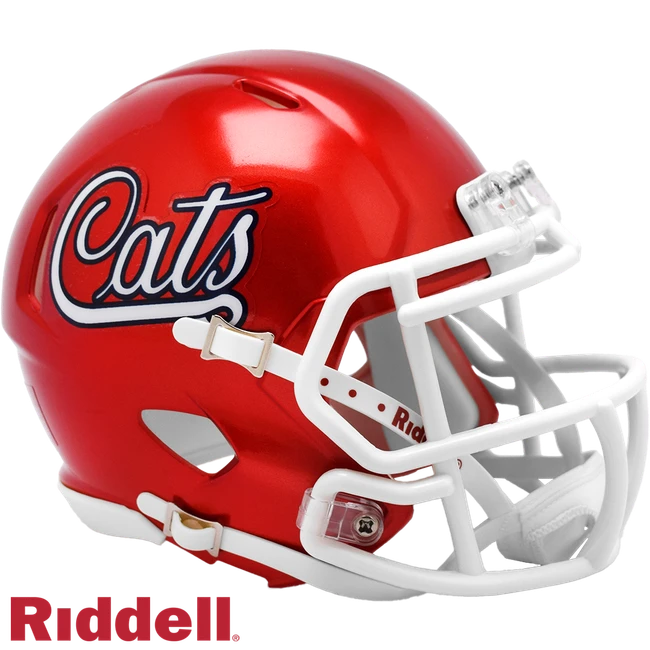 Arizona Wildcats Helmet Riddell Replica Mini Speed Style Cats Script