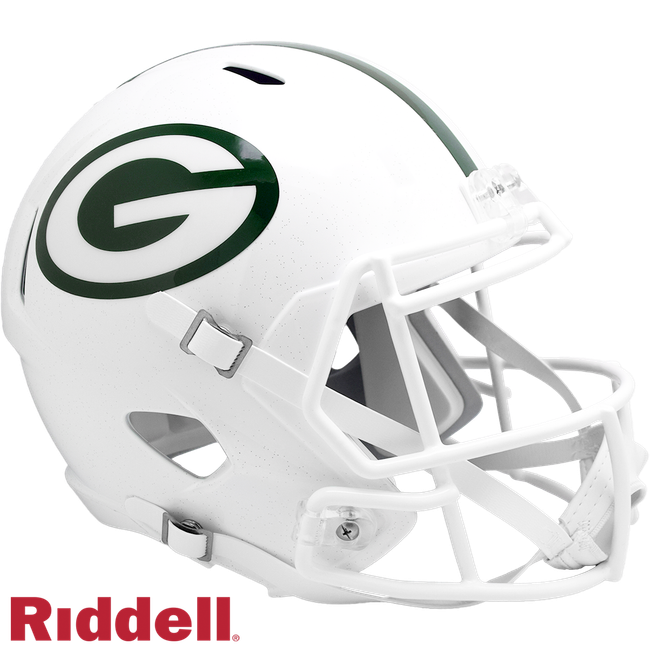 Green Bay Packers Helmet Riddell Replica Full Size Speed Style On-Field Alternate 2024 - Special Order