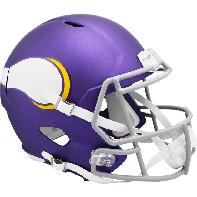 Minnesota Vikings Helmet Riddell Replica Full Size Speed Style On-Field Alternate 2023 Tribute Classic
