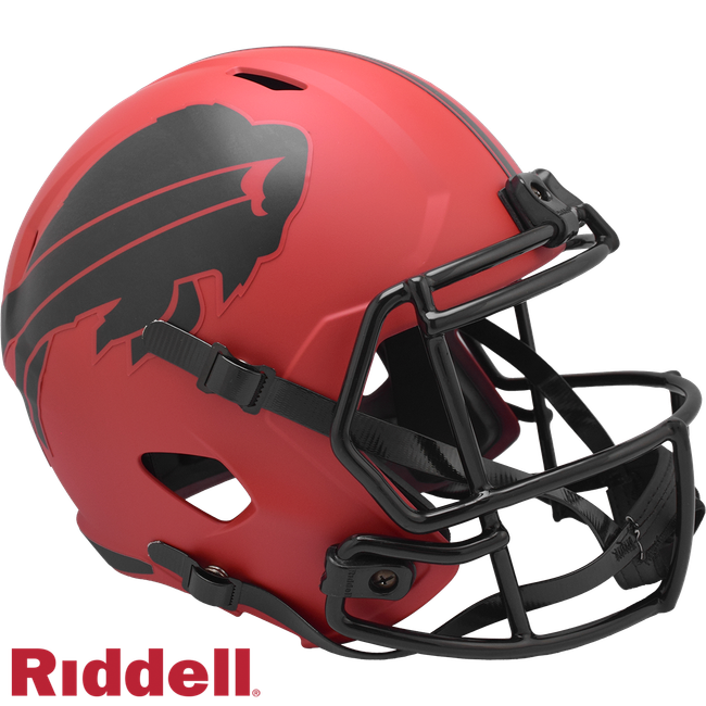 Buffalo Bills Helmet Riddell Replica Full Size Speed Style Rave Alternate