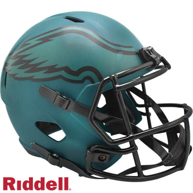 Philadelphia Eagles Helmet Riddell Replica Full Size Speed Style Rave Alternate