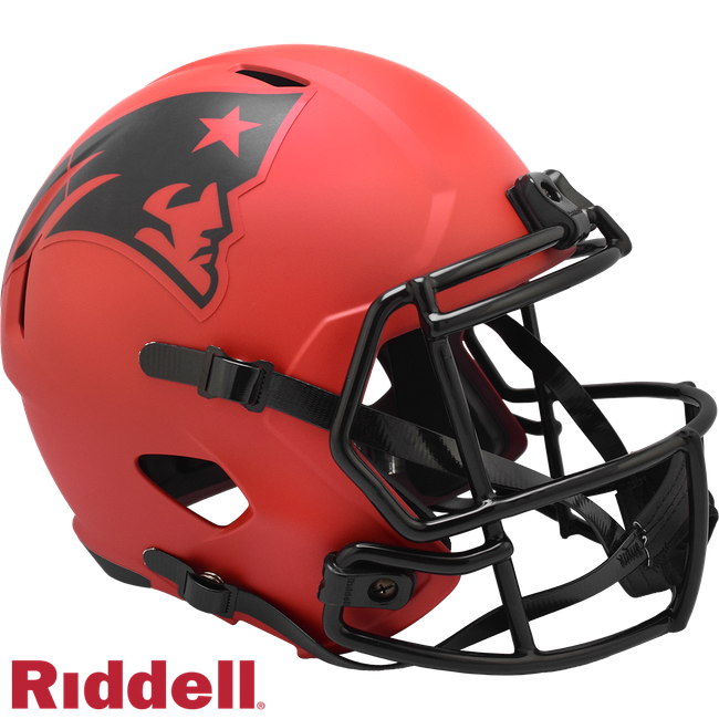 New England Patriots Helmet Riddell Replica Full Size Speed Style Rave Alternate