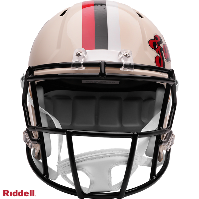 Atlanta Falcons Helmet Riddell Replica Full Size Speed Style Retro Collection