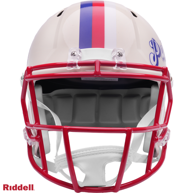 New England Patriots Helmet Riddell Replica Full Size Speed Style Retro Collection