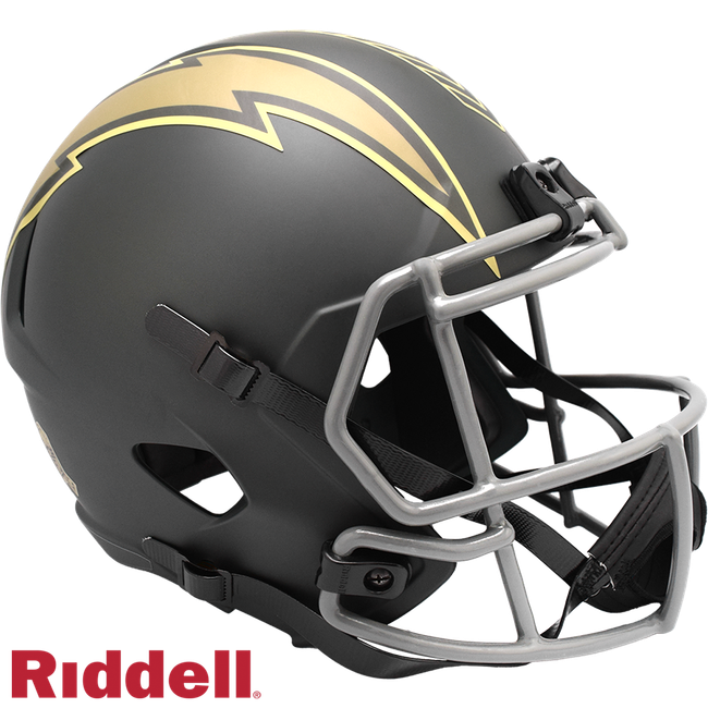 Los Angeles Chargers Helmet Riddell Replica Full Size Speed Style Salute To Service 2025