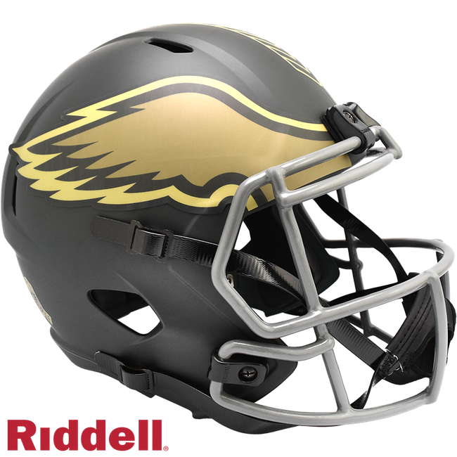 Philadelphia Eagles Helmet Riddell Replica Full Size Speed Style Salute To Service 2025