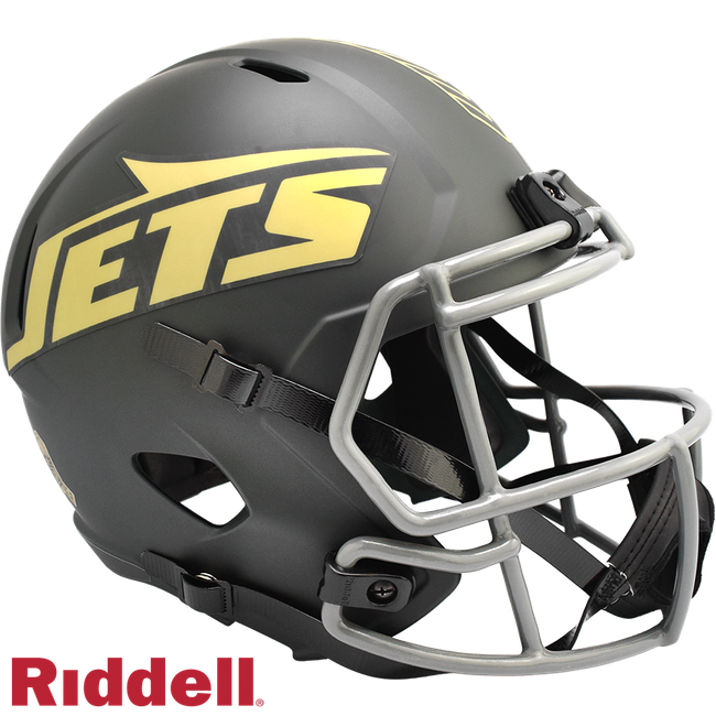 New York Jets Helmet Riddell Replica Full Size Speed Style Salute To Service 2025