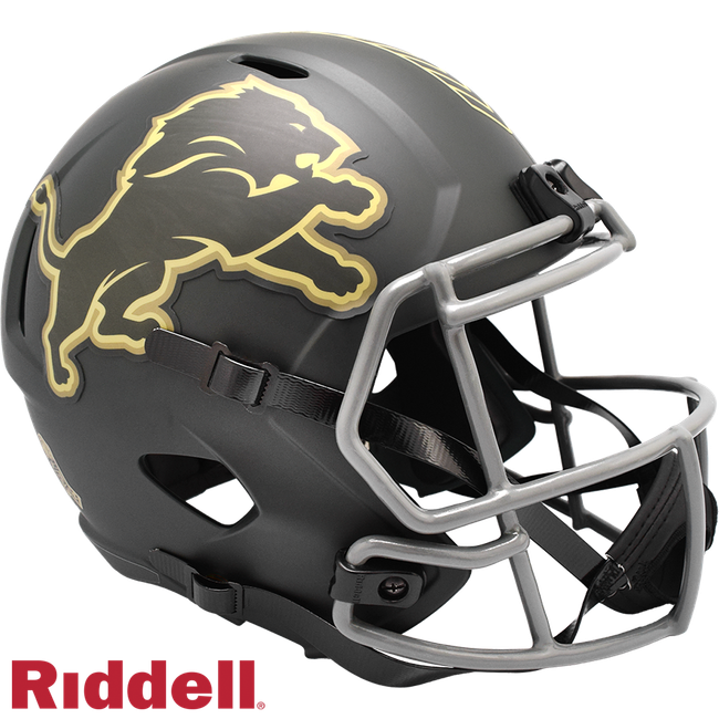 Detroit Lions Helmet Riddell Replica Full Size Speed Style Salute To Service 2025