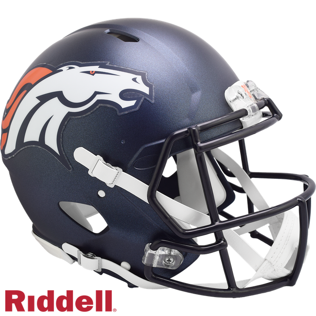 Denver Broncos Helmet Riddell Authentic Full Size Speed Style 2024
