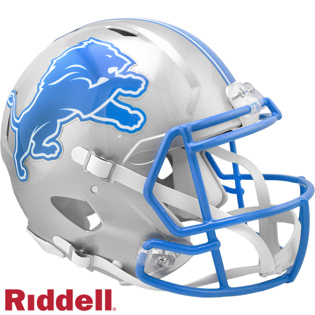 Detroit Lions Helmet Riddell Authentic Full Size Speed Style 2024