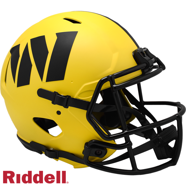 Washington Commanders Helmet Riddell Authentic Full Size Speed Style Rave Alternate