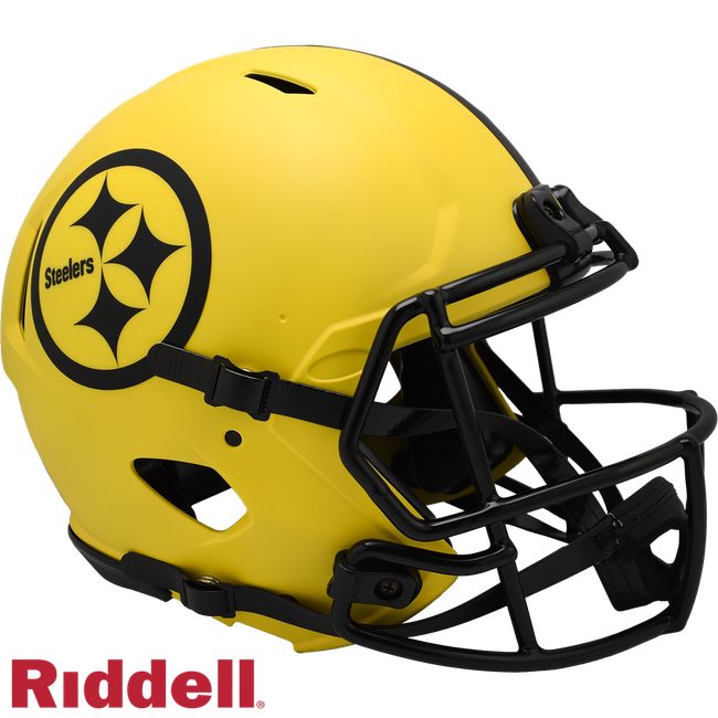 Pittsburgh Steelers Helmet Riddell Authentic Full Size Speed Style Rave Alternate
