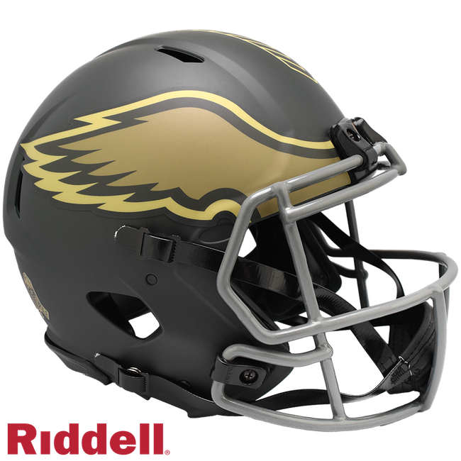 Philadelphia Eagles Helmet Riddell Authentic Full Size Speed Style Salute To Service 2025