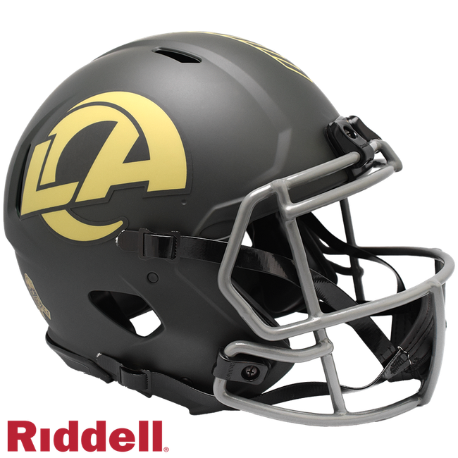 Los Angeles Rams Helmet Riddell Authentic Full Size Speed Style Salute To Service 2025