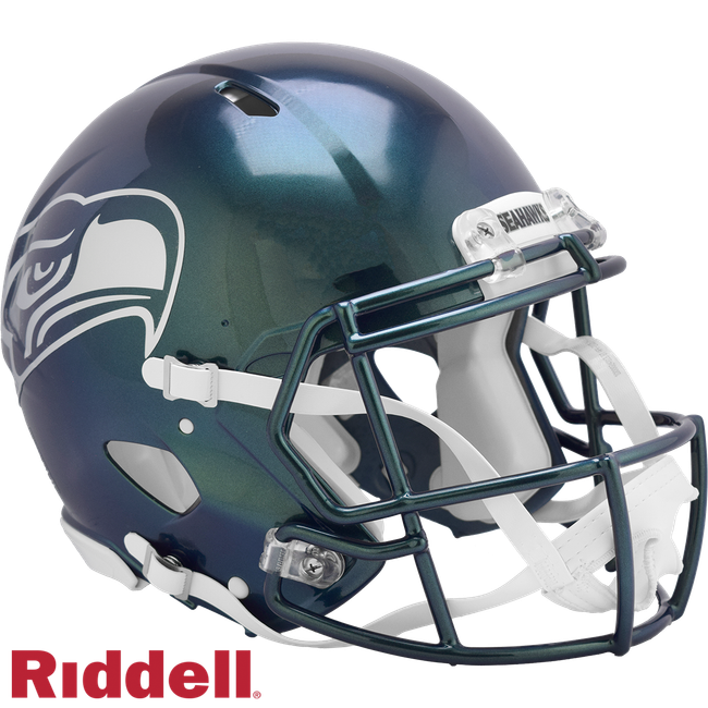 Seattle Seahawks Helmet Riddell Authentic Full Size Speed Style Rivalry Alternate 2025 - Special Order