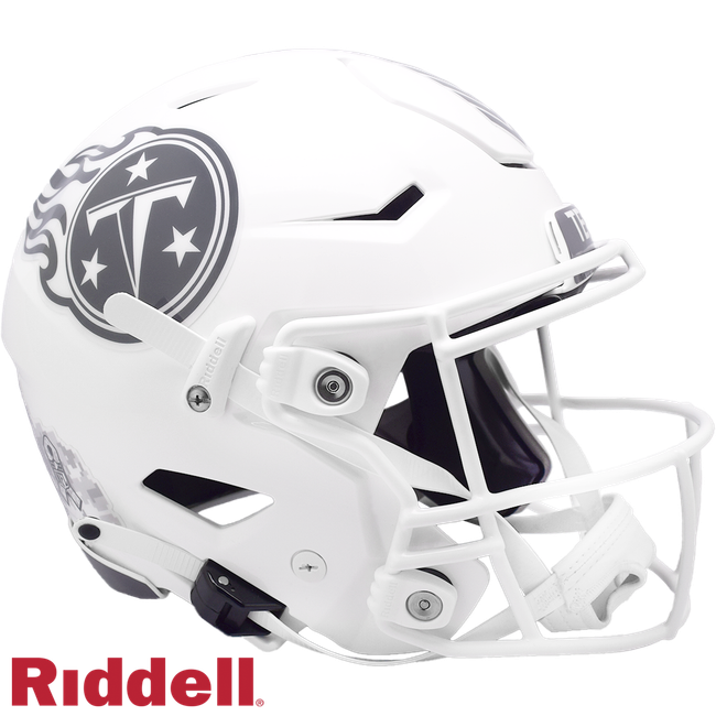Tennessee Titans Helmet Riddell Authentic Full Size SpeedFlex Style Salute To Service 2024