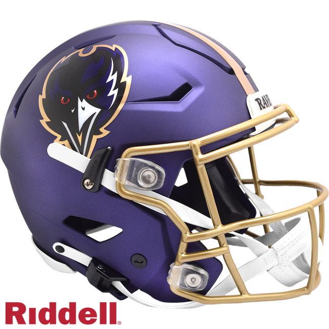 Baltimore Ravens Helmet Riddell Authentic Full Size SpeedFlex Style On-Field Alternate 2024  - Special Order
