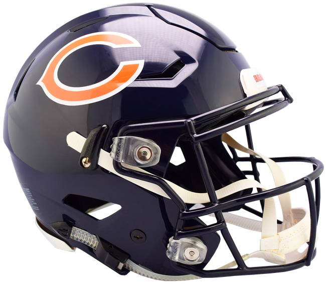 Chicago Bears Helmet Riddell Authentic Full Size SpeedFlex Style