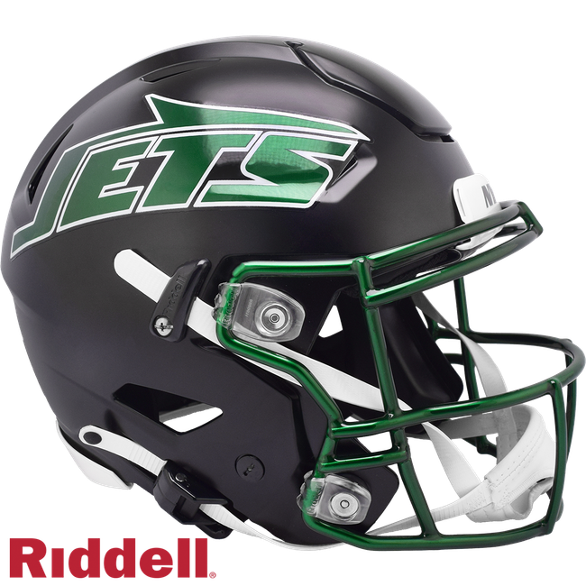 New York Jets Helmet Riddell Authentic Full Size SpeedFlex Style On-Field Alternate 2024 #1 - Special Order