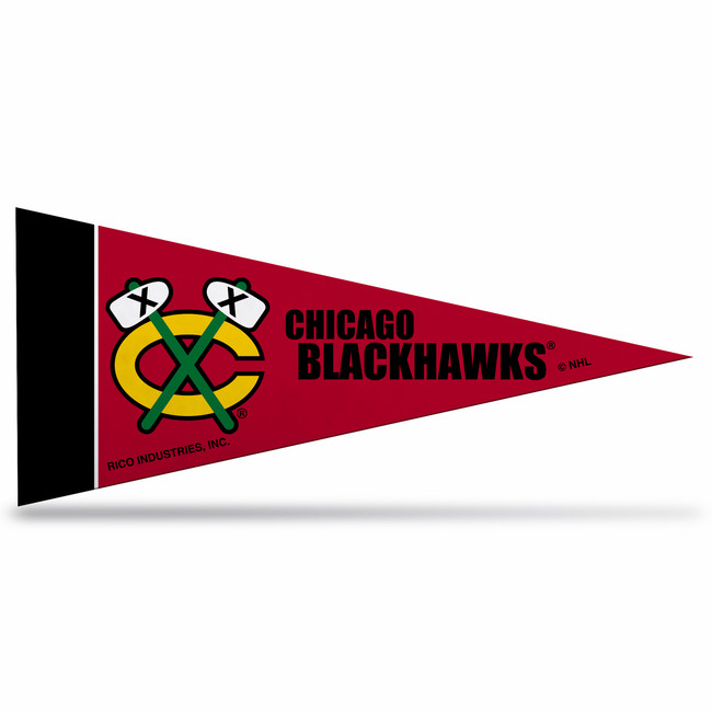 Chicago Blackhawks Pennant Set Mini 8 Piece - Special Order
