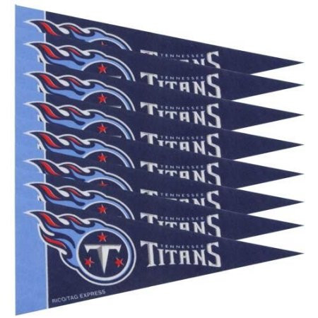 Tennessee Titans Pennant Set Mini 8 Piece - Special Order