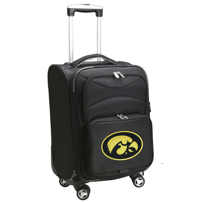 Iowa Hawkeyes 21-Inch Carry-On Softside Spinner Luggage