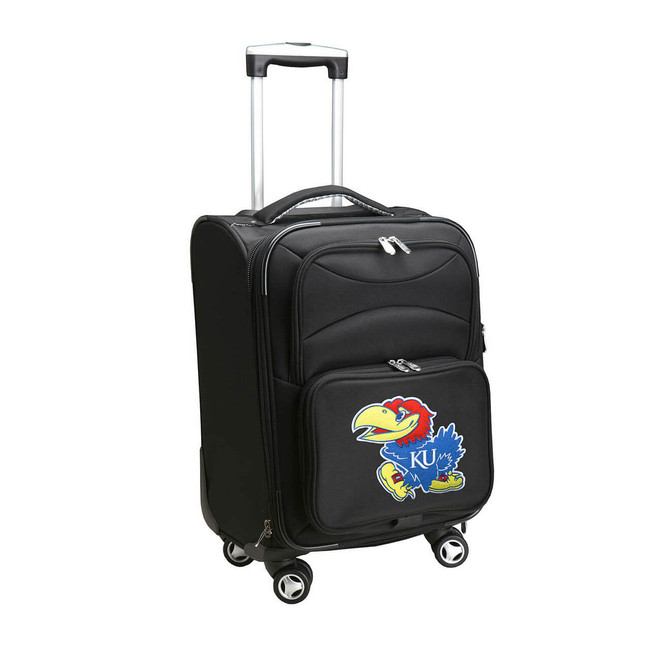 Kansas Jayhawks 21-Inch Carry-On Softside Spinner Luggage