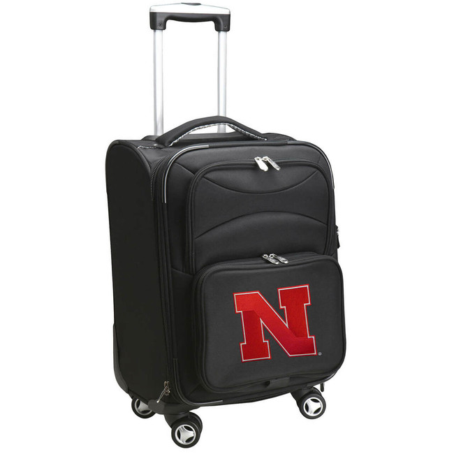 Nebraska Cornhuskers 21-Inch Carry-On Softside Spinner Luggage