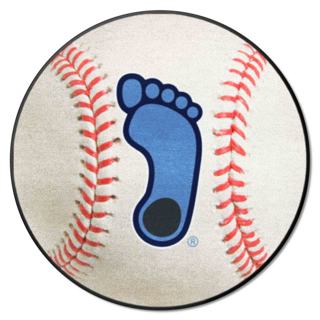 North Carolina Tar Heels Baseball Rug - 27in. Diameter, Tar Heel Logo