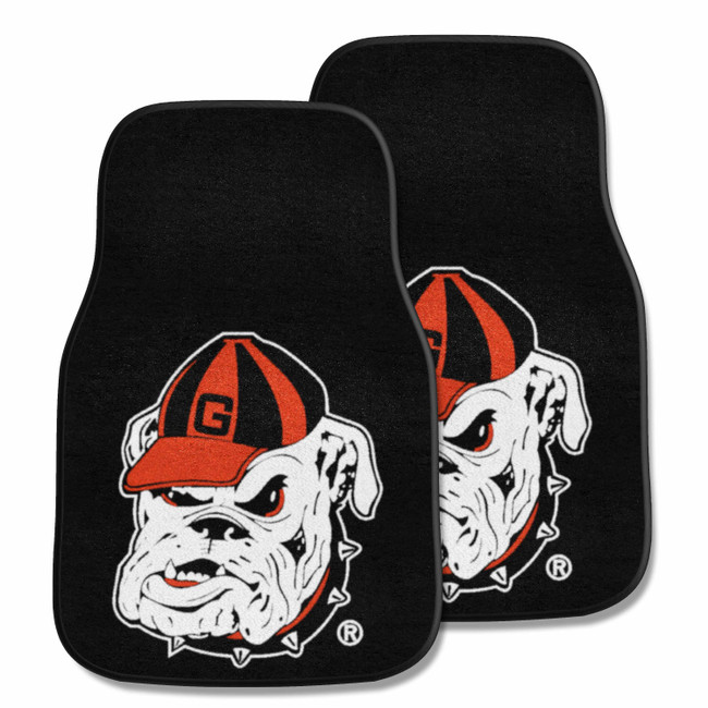 Georgia Bulldogs 2-pc Carpet Car Mat Set
