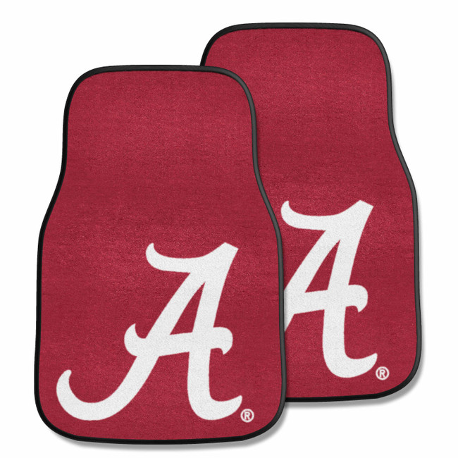 Alabama Crimson Tide 2-pc Carpet Car Mat Set