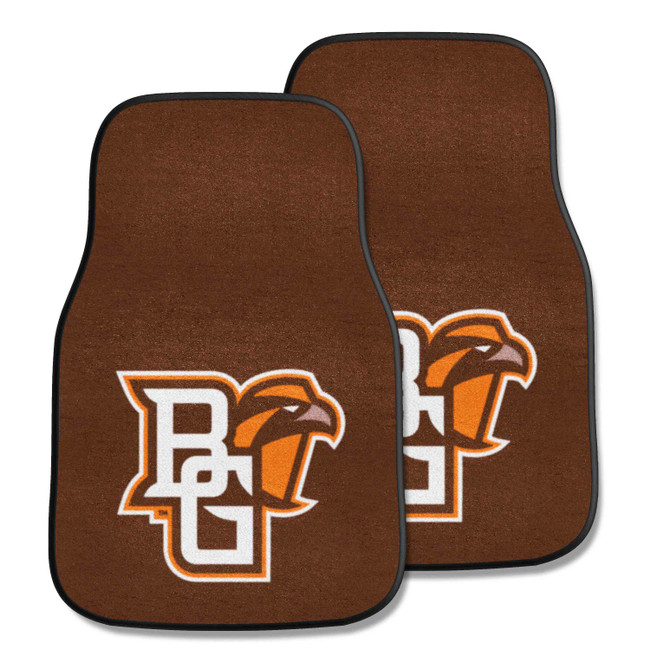Bowling Green Falcons 2-pc Carpet Car Mat Set