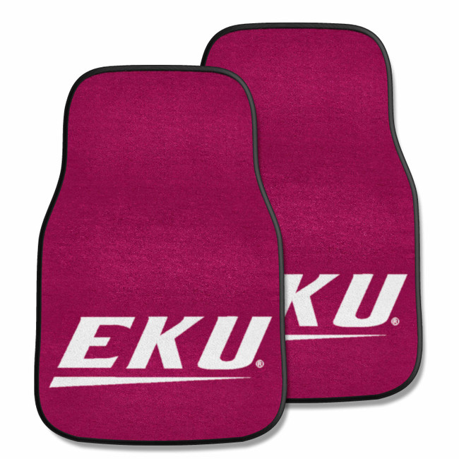 Eastern Kentucky Colonels 2-pc Carpet Car Mat Set