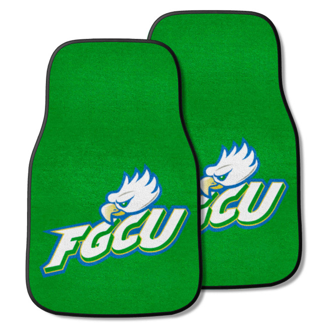 Florida Gulf Coast Eagles 2-pc Carpet Car Mat Set