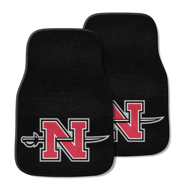 Nicholls State Colonels 2-pc Carpet Car Mat Set