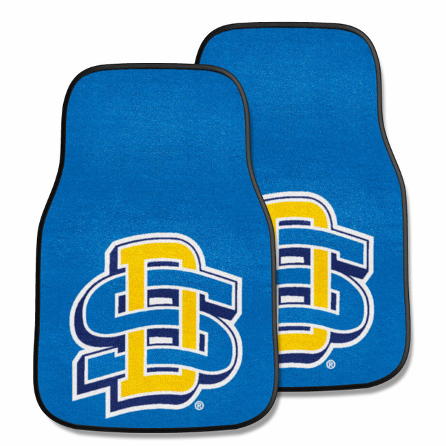 South Dakota State Jackrabbits 2-pc Carpet Car Mat Set